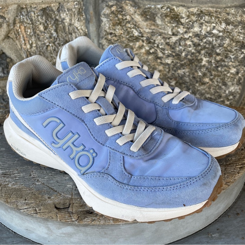 Ryka Light Blue Athletic Shoes - Picture 2 of 12